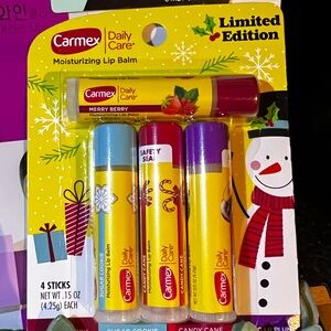 Carmex 4-PC Limited Edition Lip Balm Set